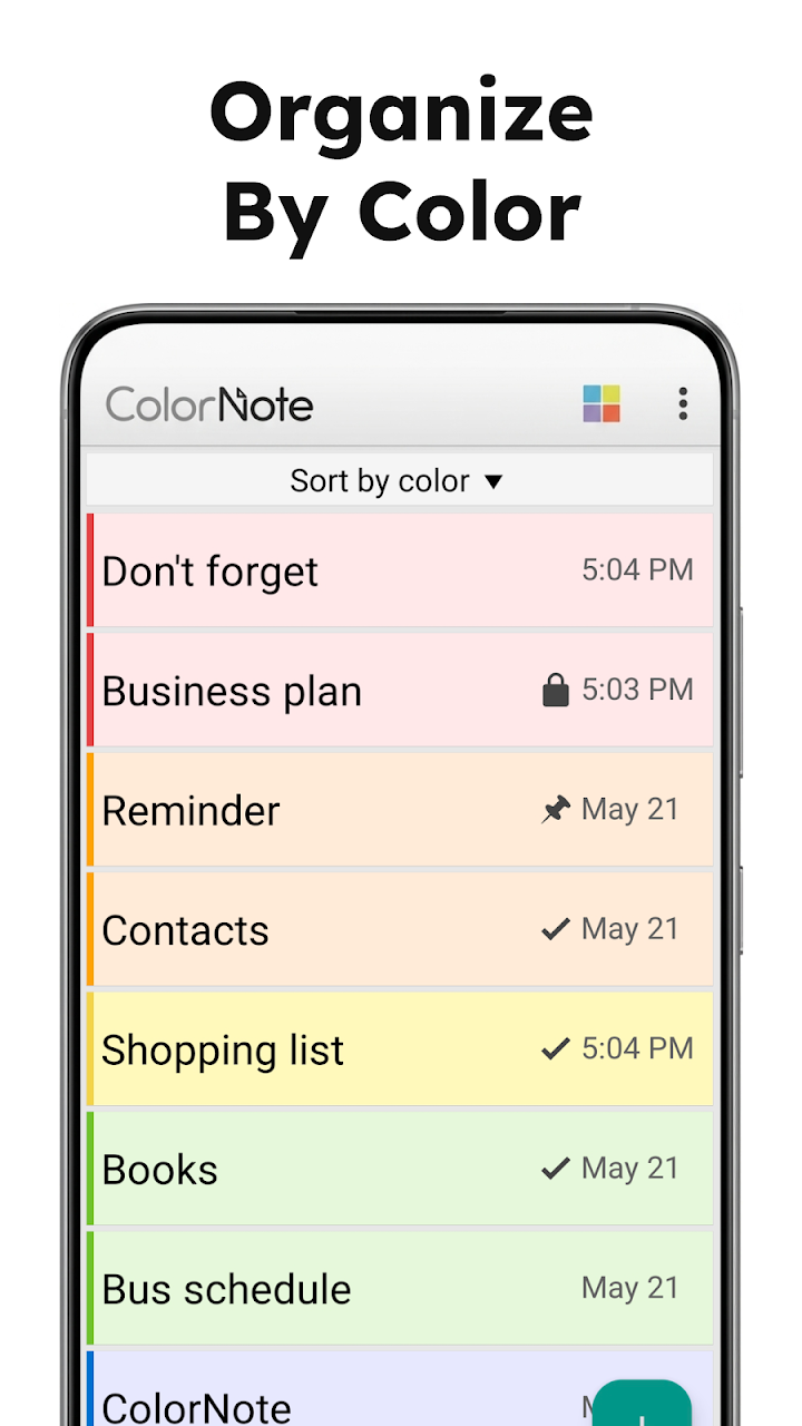 ColorNote Notepad Notes screenshot 1 on Windows 10 ColorNote Notepad Notes screenshot 1 on Windows 10