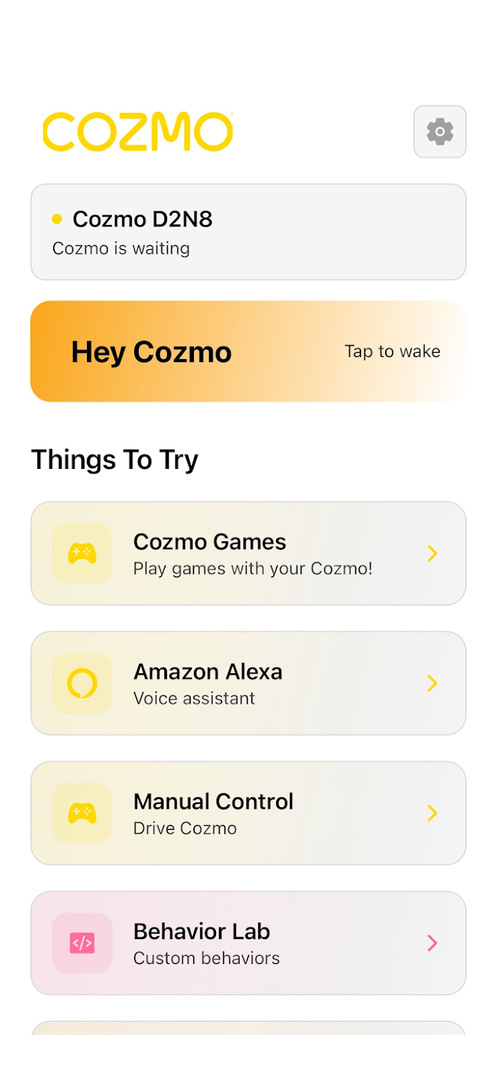Cozmo 2.0 screenshot 1 on Windows 10 Cozmo 2.0 screenshot 1 on Windows 10