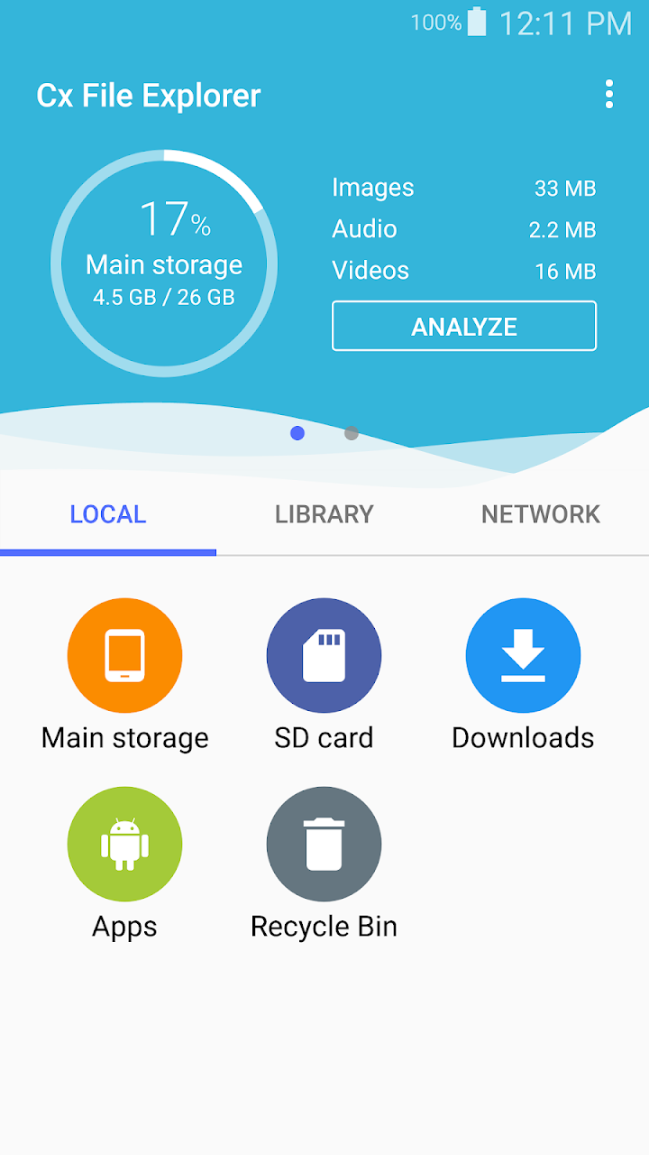 Cx File Explorer screenshot 1 on Windows 10 Cx File Explorer screenshot 1 on Windows 10