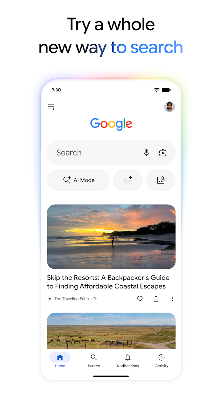 Google Go screenshot 1 on Windows 10
