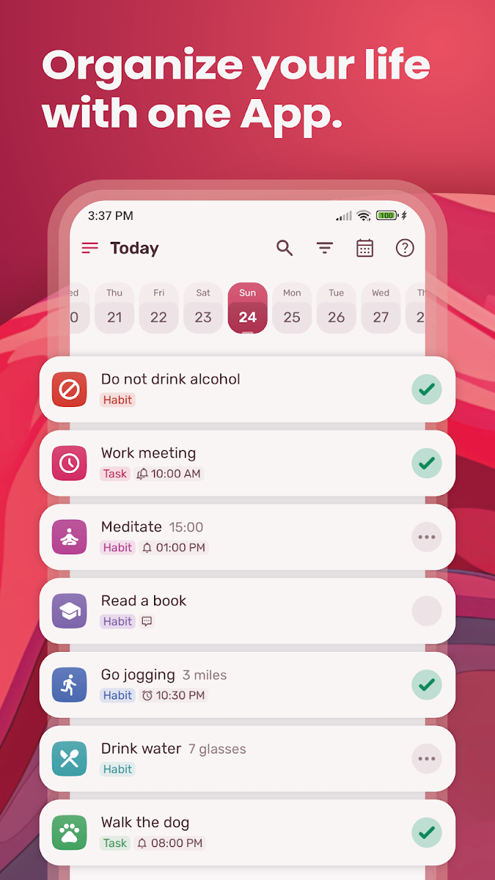 HabitNow Daily Routine Planner screenshot 1 on Windows 10