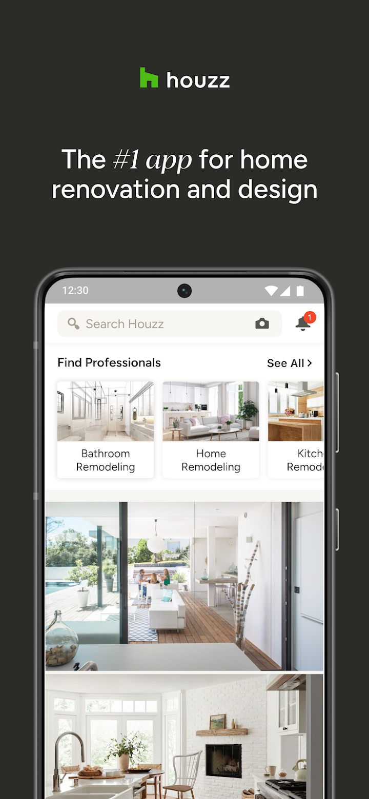 Houzz screenshot 1 on Windows 10 Houzz screenshot 1 on Windows 10