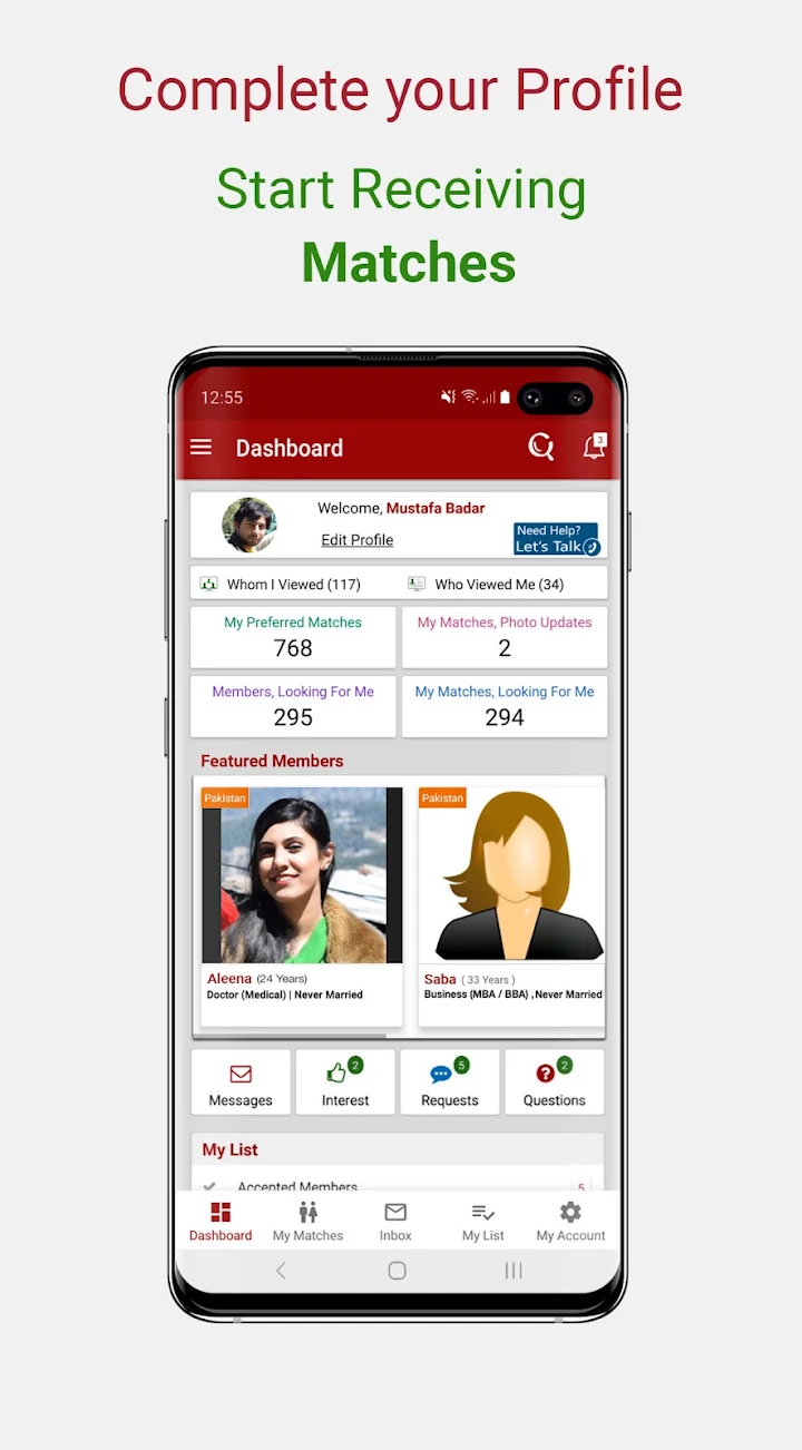 MarryMax -Matrimonial App screenshot 1 on Windows 10 MarryMax -Matrimonial App screenshot 1 on Windows 10