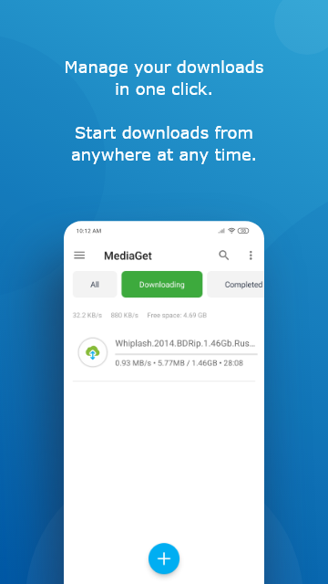 MediaGet screenshot 1 on Windows 10