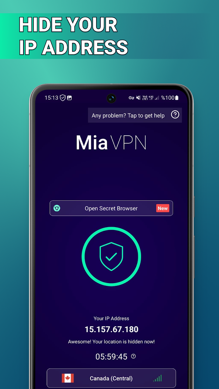 Mia VPN screenshot 1 on Windows 10 Mia VPN screenshot 1 on Windows 10