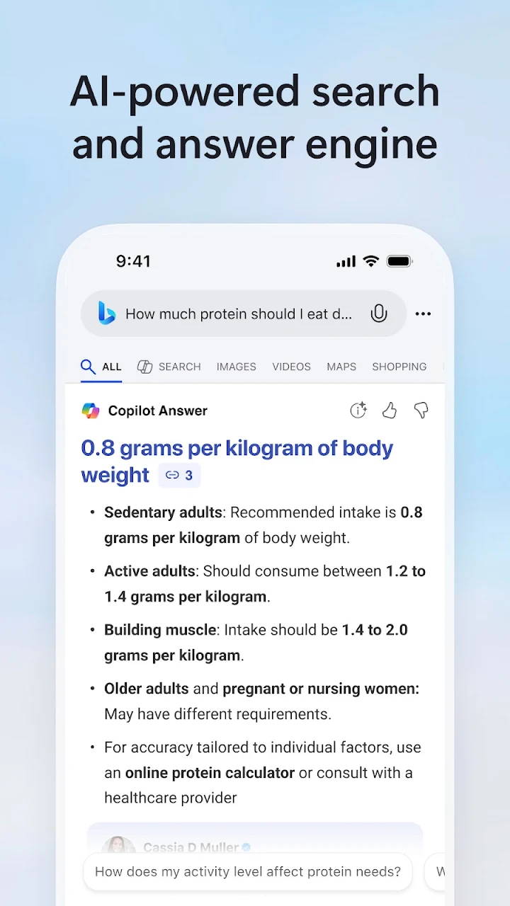 Microsoft Bing Search screenshot 1 on Windows 10 Microsoft Bing Search screenshot 1 on Windows 10
