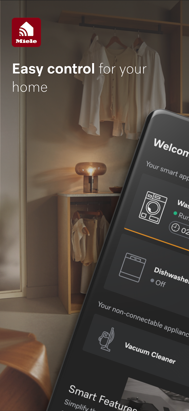 Miele app screenshot 1 on Windows 10 Miele app screenshot 1 on Windows 10