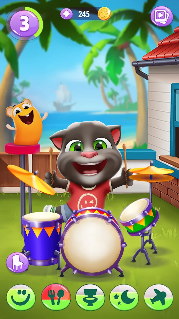 My Talking Tom 2 screenshot 1 on Windows 10 My Talking Tom 2 screenshot 1 on Windows 10