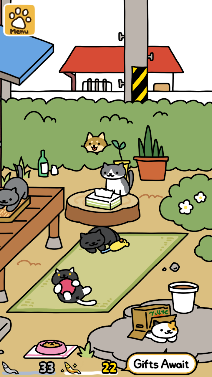 Neko Atsume 2 screenshot 1 on Windows 10 Neko Atsume 2 screenshot 1 on Windows 10