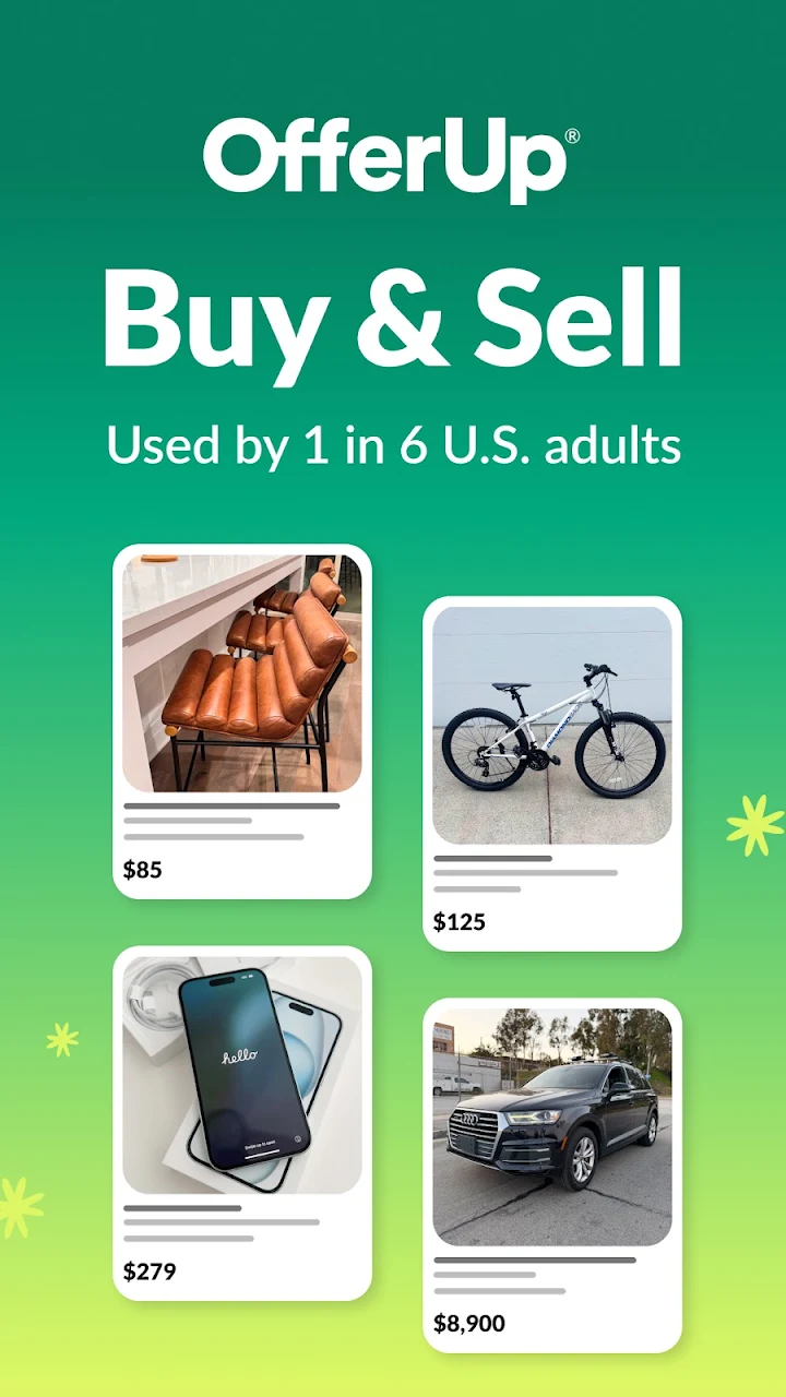 OfferUp Buy & Sell Marketplace screenshot 1 on Windows 10 OfferUp Buy & Sell Marketplace screenshot 1 on Windows 10