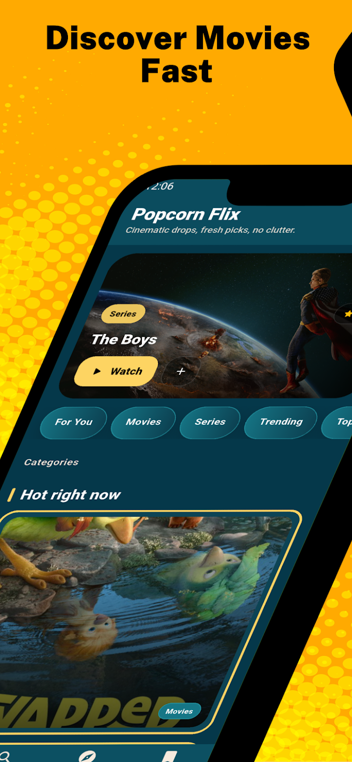 Popcorn Flix screenshot 1 on Windows 10 Popcorn Flix screenshot 1 on Windows 10
