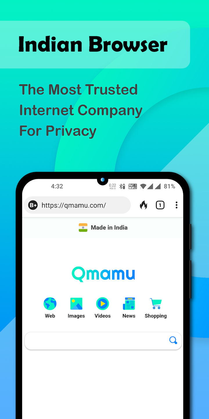 Qmamu Browser & Search Engine screenshot 1 on Windows 10 Qmamu Browser & Search Engine screenshot 1 on Windows 10