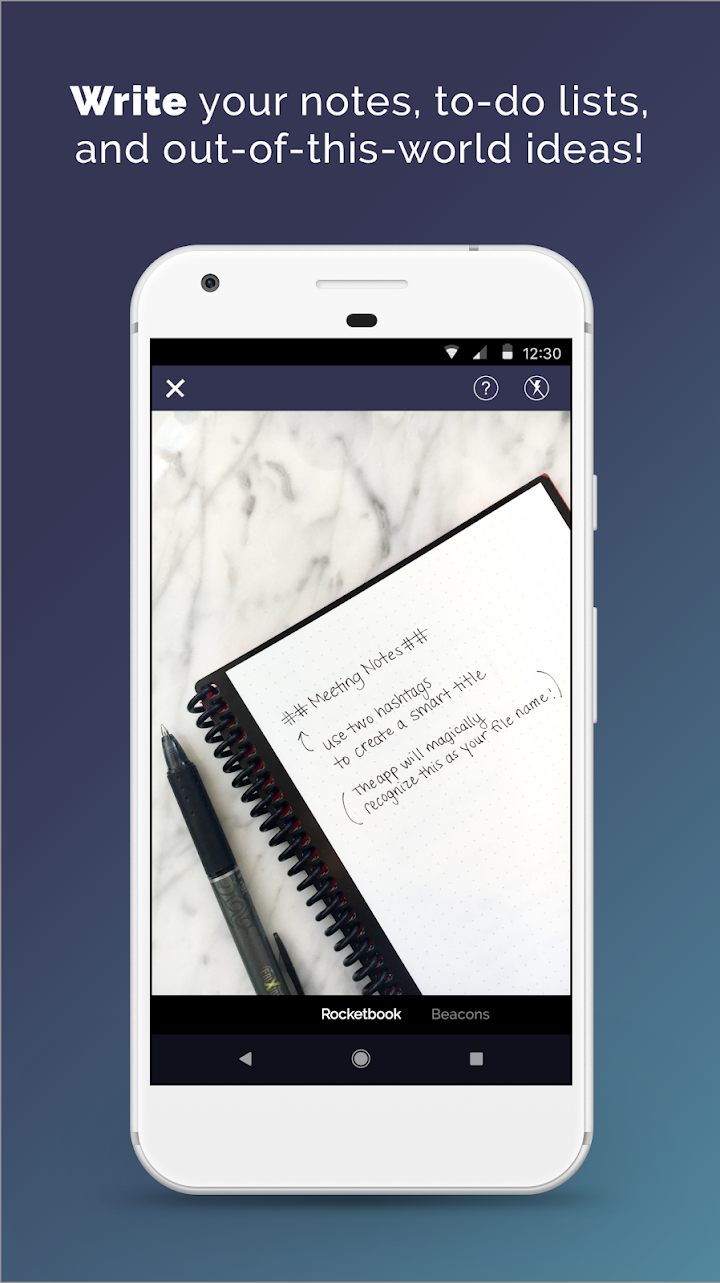 Rocketbook screenshot 1 on Windows 10