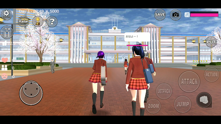 SAKURA School Simulator screenshot 1 on Windows 10 SAKURA School Simulator screenshot 1 on Windows 10