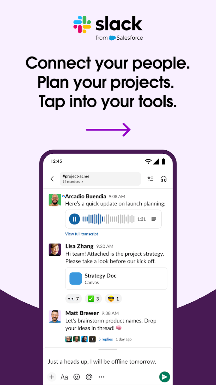 Slack screenshot 1 on Windows 10 Slack screenshot 1 on Windows 10