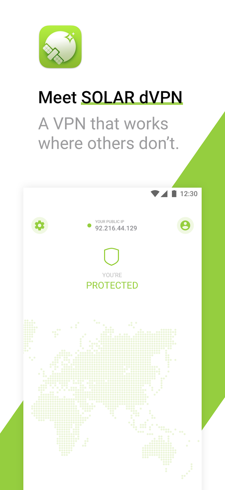 SOLAR dVPN screenshot 1 on Windows 10 SOLAR dVPN screenshot 1 on Windows 10