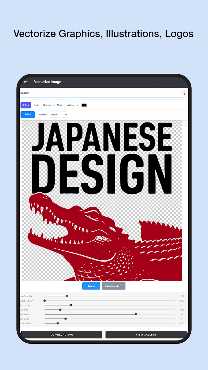 SVG Vector screenshot 1 on Windows 10