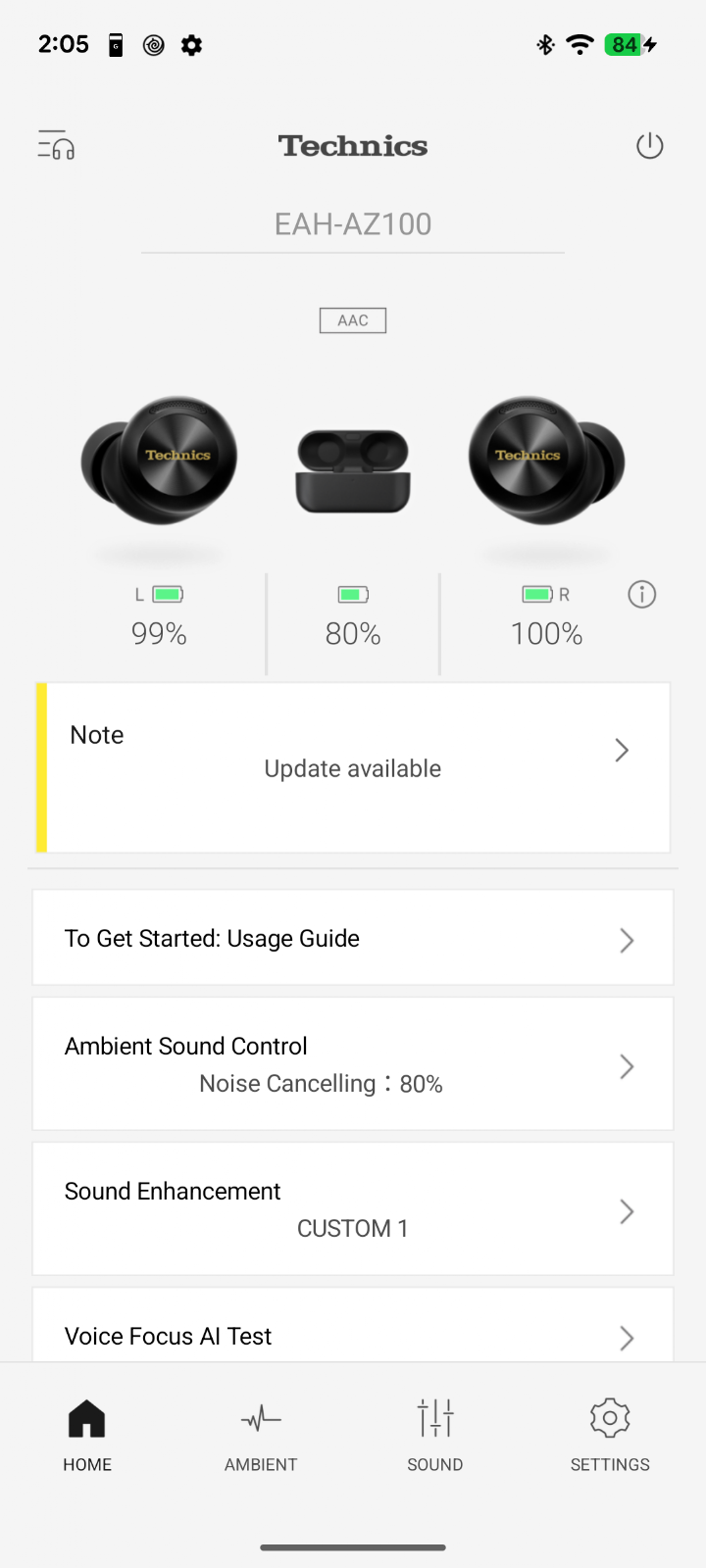 Technics Audio Connect screenshot 1 on Windows 10 Technics Audio Connect screenshot 1 on Windows 10