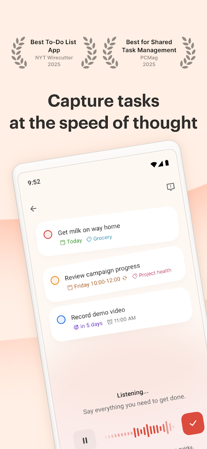 Todoist screenshot 1 on Windows 10
