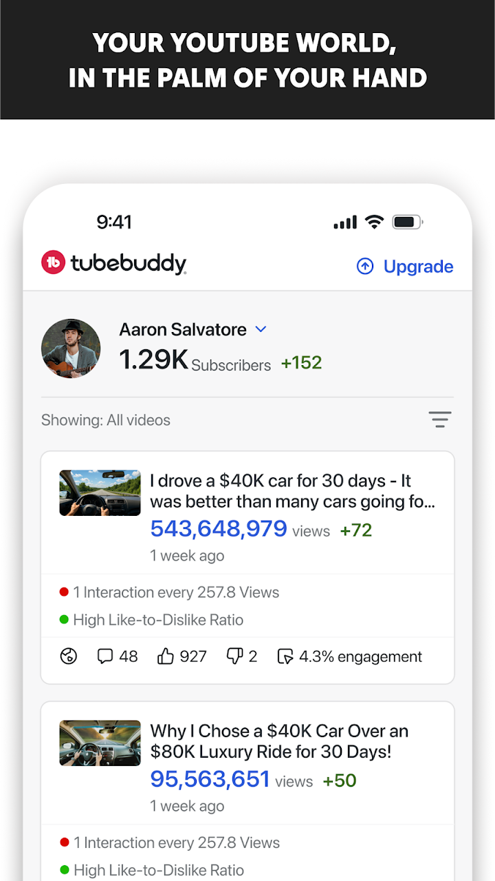 TubeBuddy screenshot 1 on Windows 10 TubeBuddy screenshot 1 on Windows 10