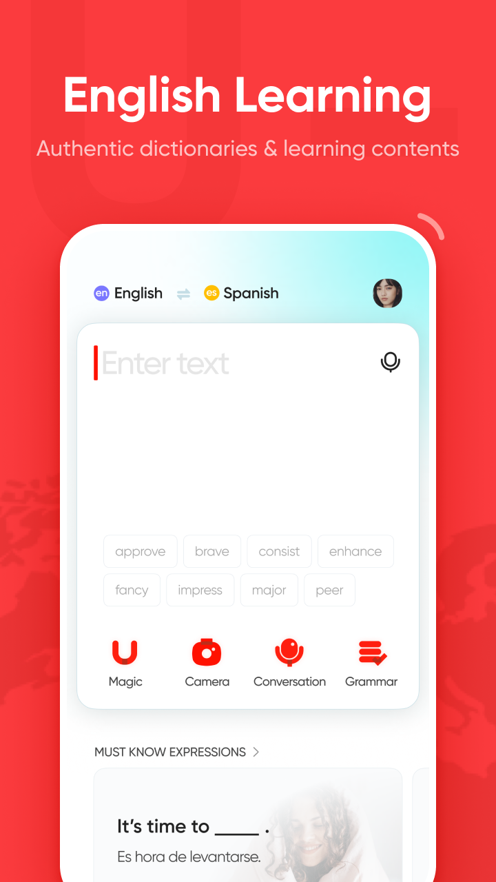 U Dictionary Translator screenshot 1 on Windows 10