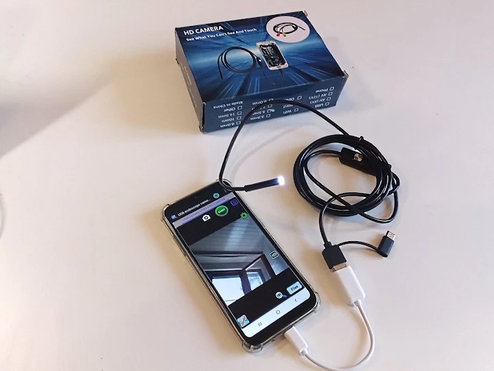 USB Endoscope app Android 10+ screenshot 1 on Windows 10 USB Endoscope app Android 10+ screenshot 1 on Windows 10