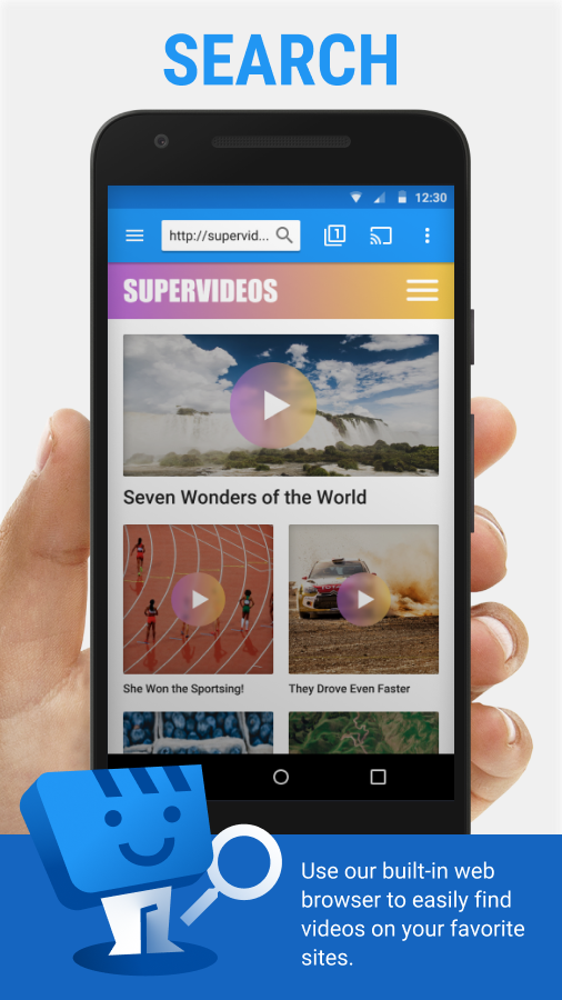 Web Video Cast screenshot 1 on Windows 10