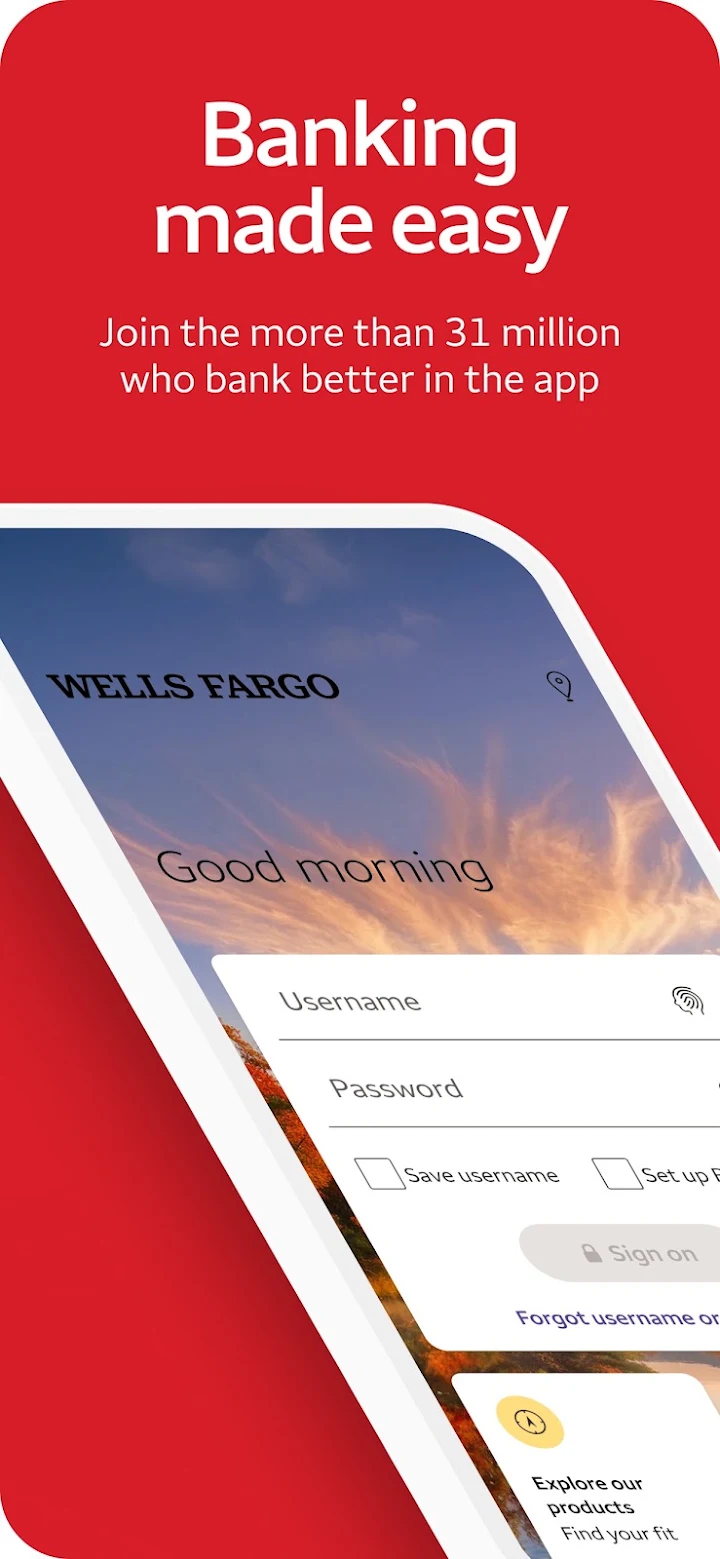 Wells Fargo Mobile® screenshot 1 on Windows 10