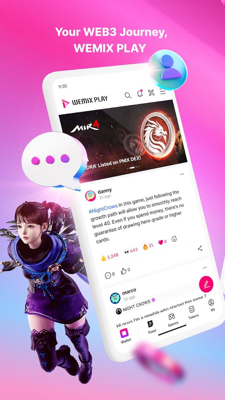 WEMIX PLAY screenshot 1 on Windows 10 WEMIX PLAY screenshot 1 on Windows 10
