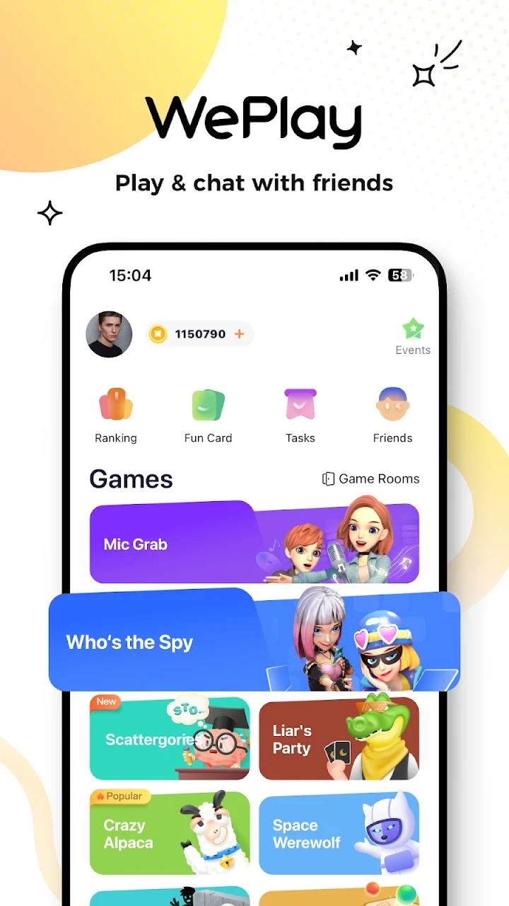 WePlay screenshot 1 on Windows 10