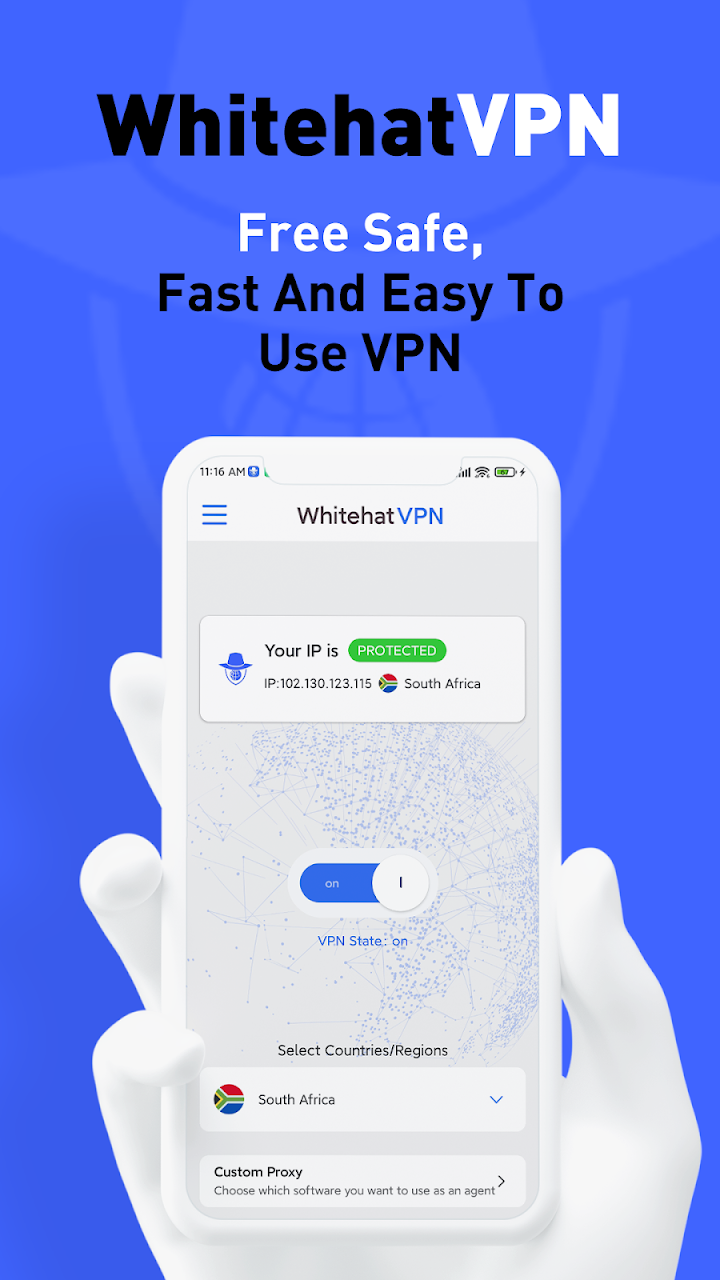 WhiteHat VPN screenshot 1 on Windows 10