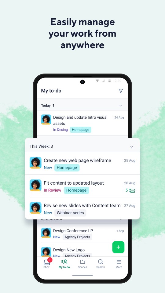 Wrike screenshot 1 on Windows 10