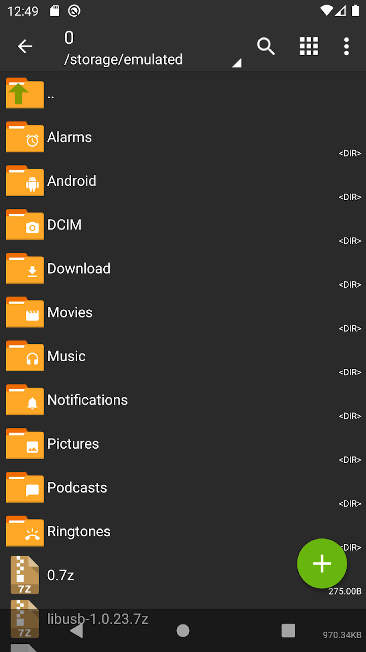 ZArchiver screenshot 1 on Windows 10 ZArchiver screenshot 1 on Windows 10
