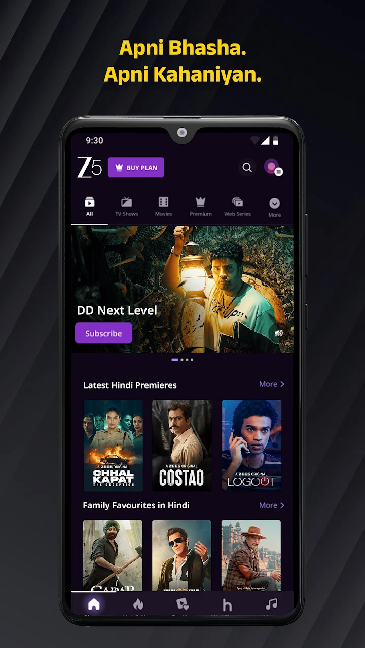 ZEE5 screenshot 1 on Windows 10