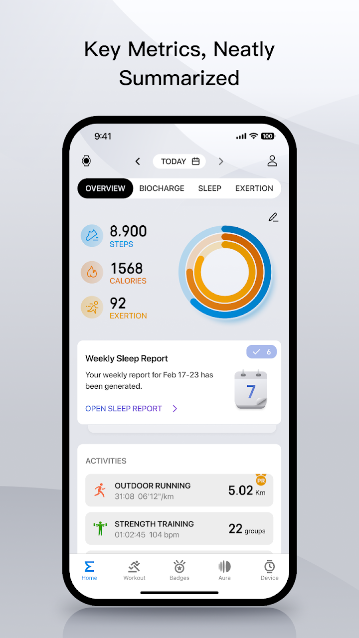 Zepp screenshot 1 on Windows 10