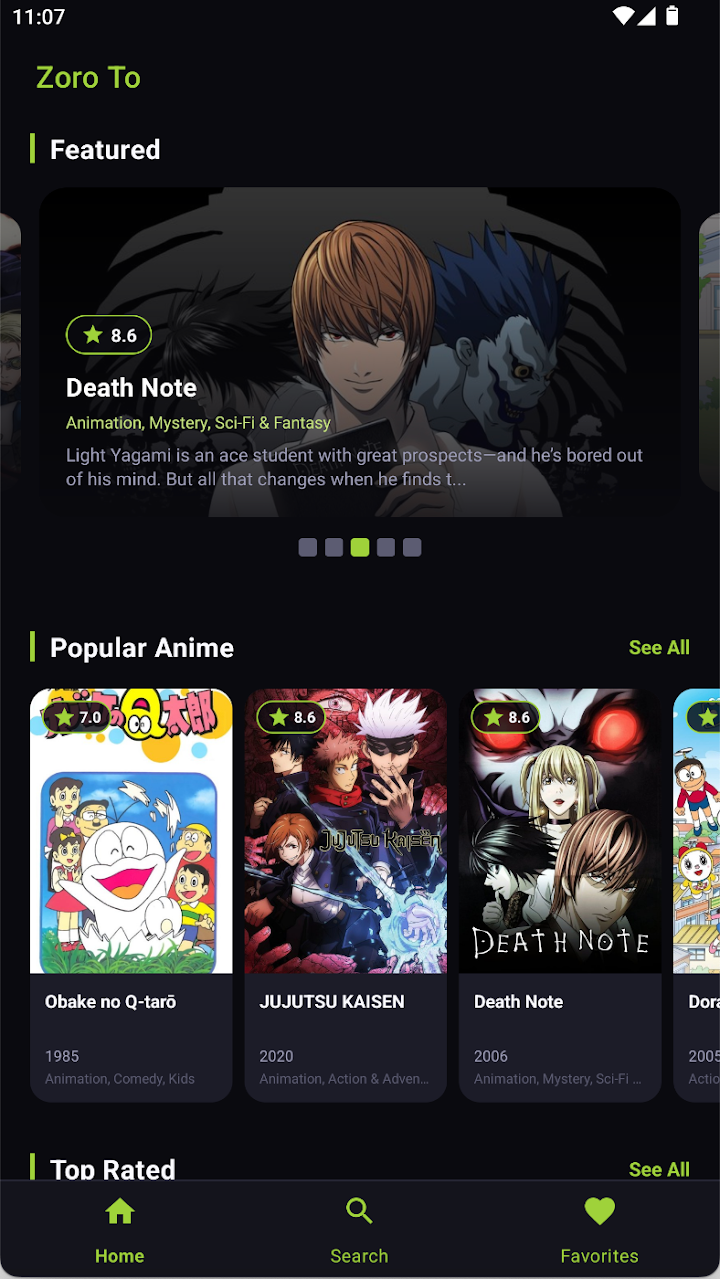 Zoro To Anime Series screenshot 1 on Windows 10