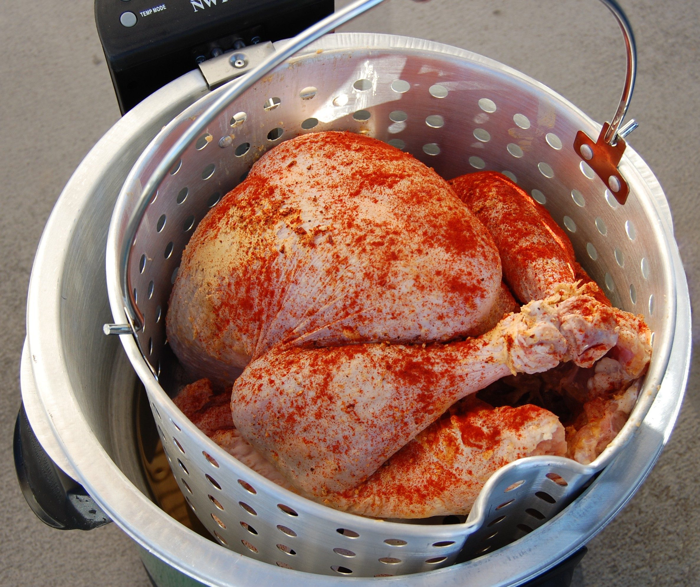 Cajun Deep Fried Turkey