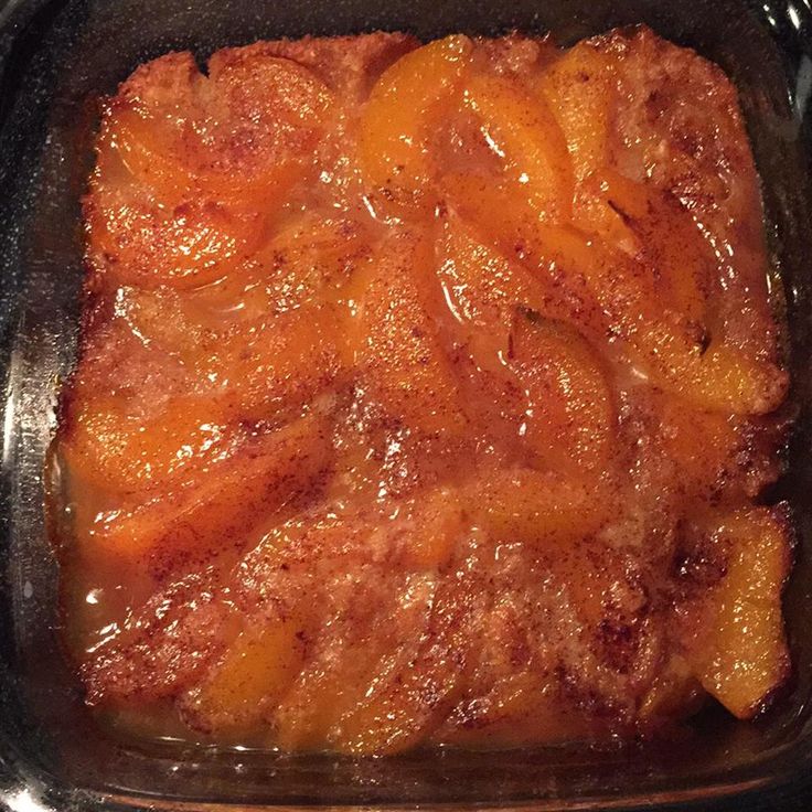 Busy Mom Peach Cobbler