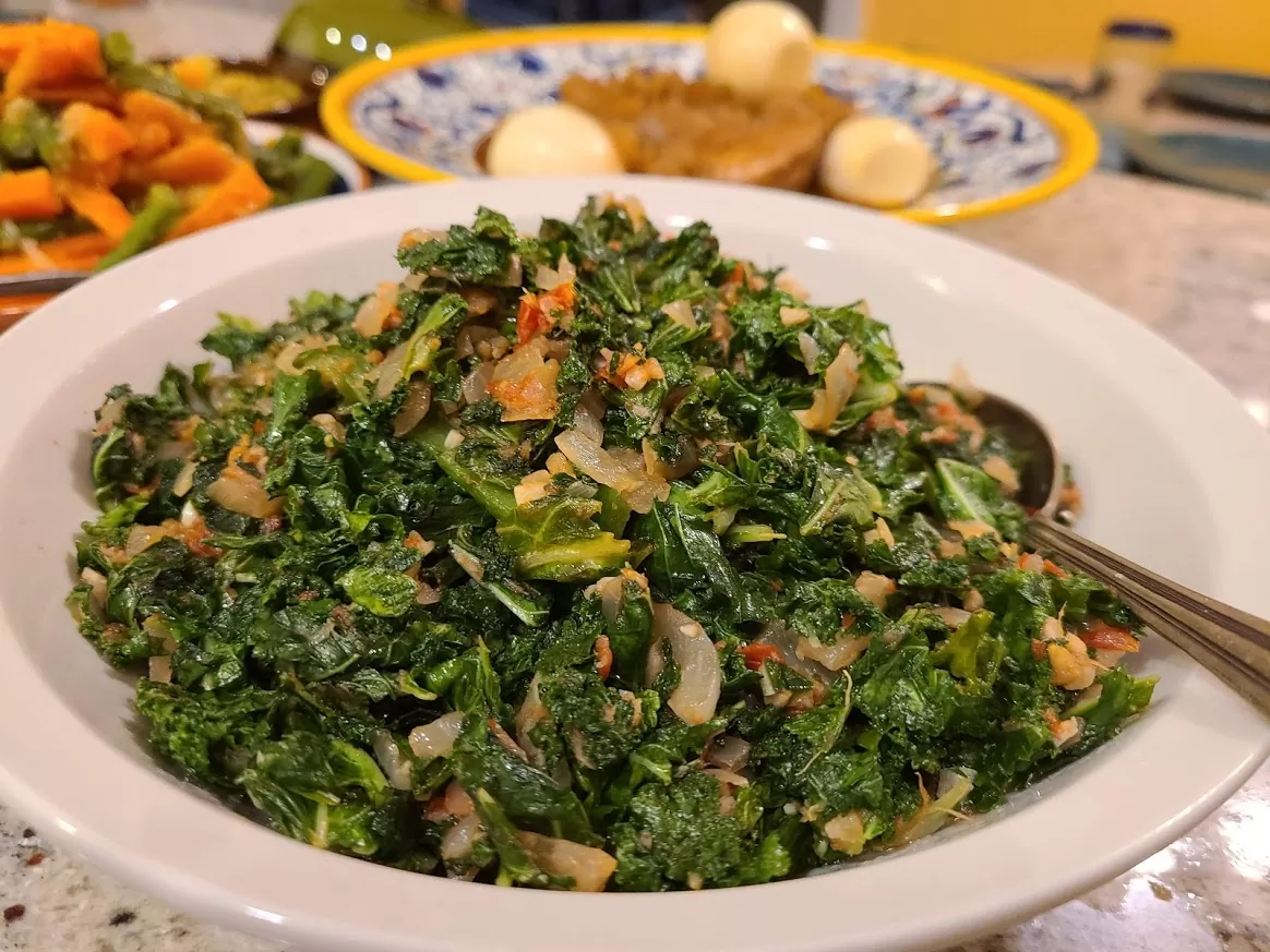 Gomen Wat – Ethiopian Collard Greens