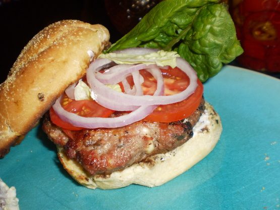 Summer Feta Burger
