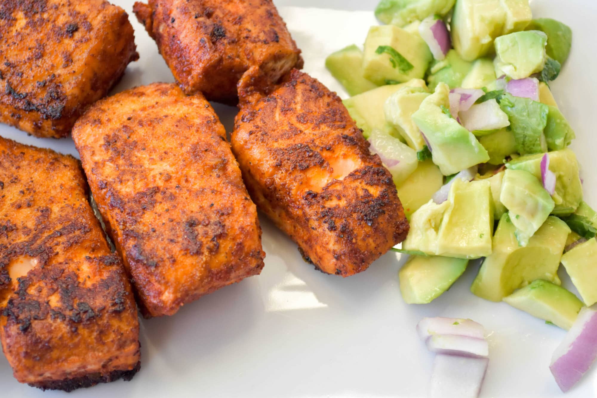 Spiced Salmon Bites