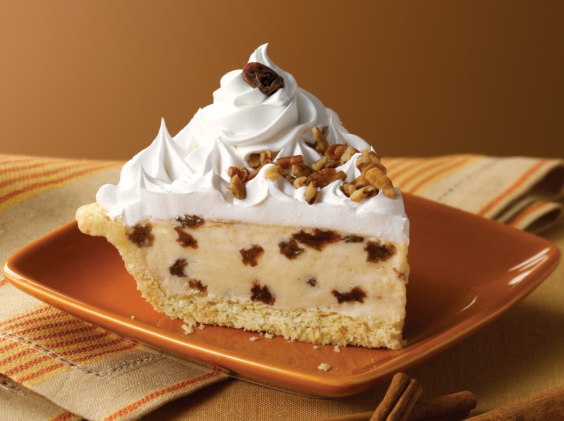 Classic Sour Cream Raisin Pie