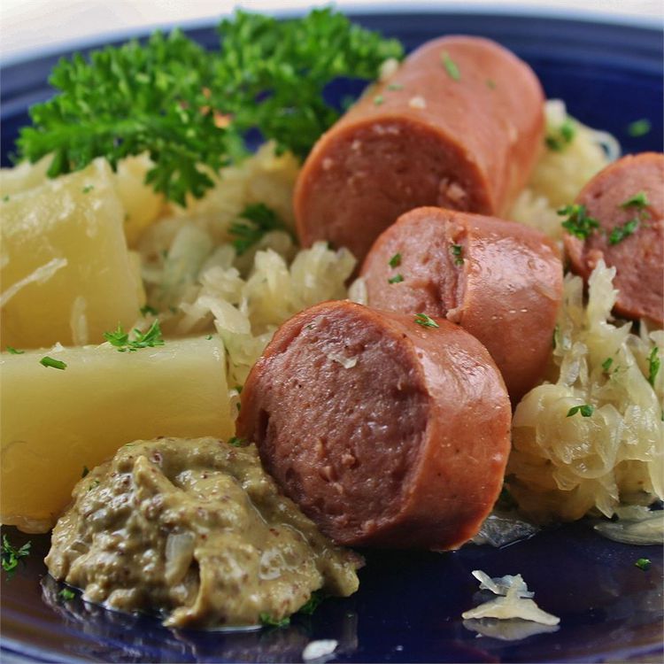 Alsatian pork and sauerkraut