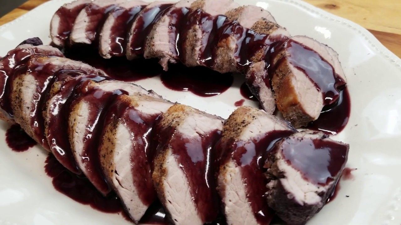 Burgundy Pork Tenderloin