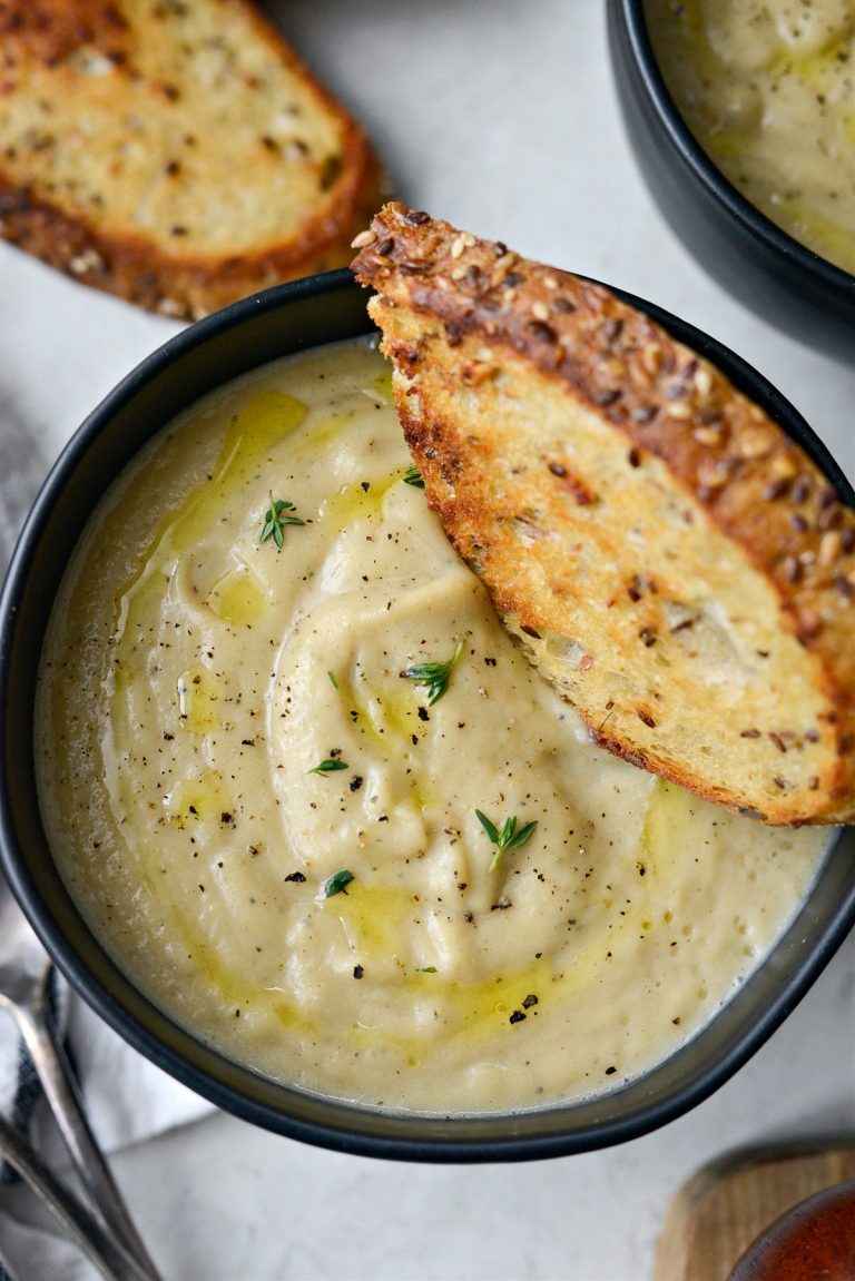 Creamy Roasted Parsnip Soup