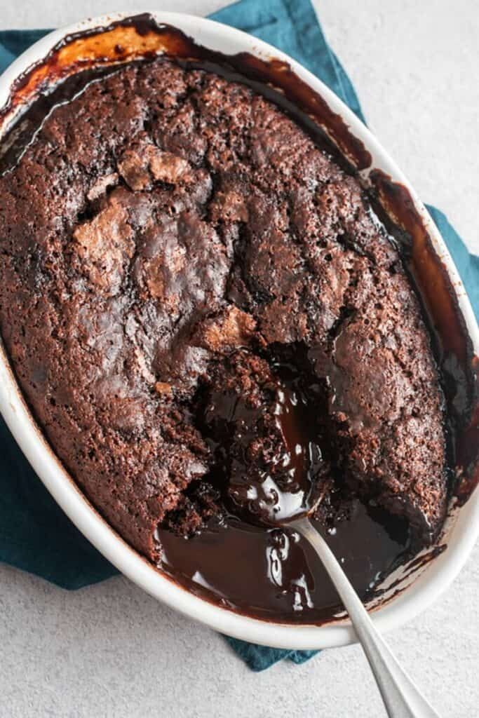 Hot Fudge Chocolate Pudding Cake