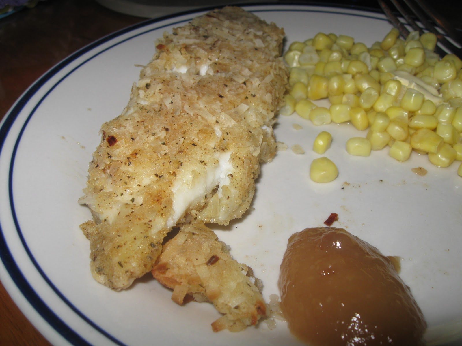 Coconut Crusted Tilapia