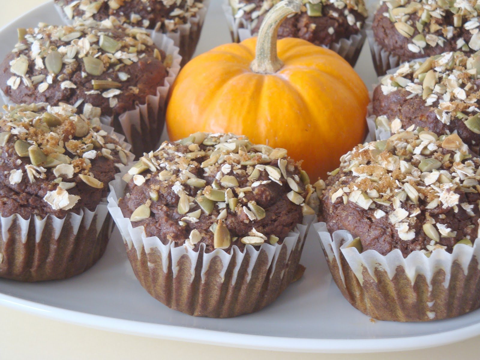 Spiced Pumpkin Molasses Muffins