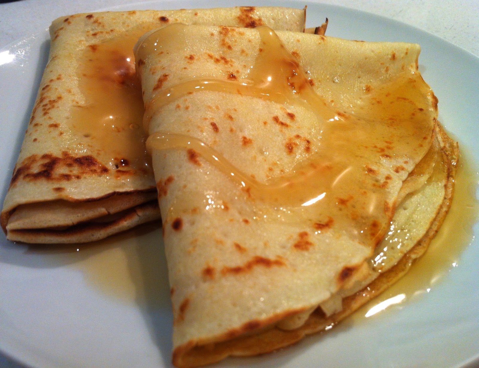 Crepe with Maple Syrup - Coffee Temple