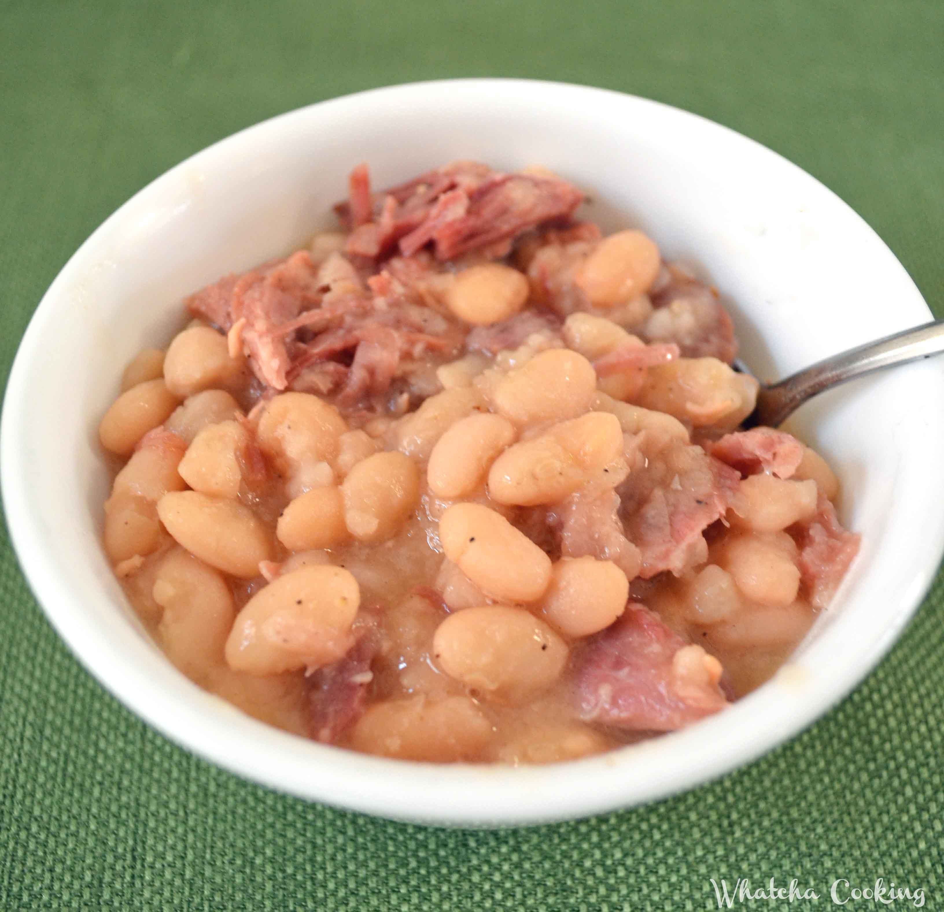 Easy Ham and Beans